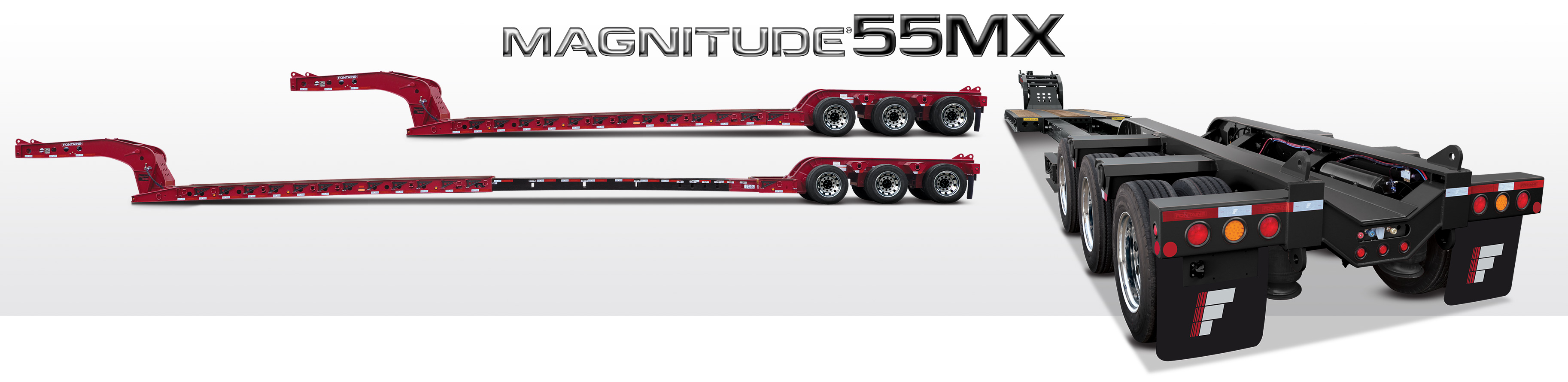 Magnitude 55MX Extendable lowbed trailers